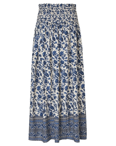 Lollys Laundry - MyraLL Maxi Nederdel - Blue